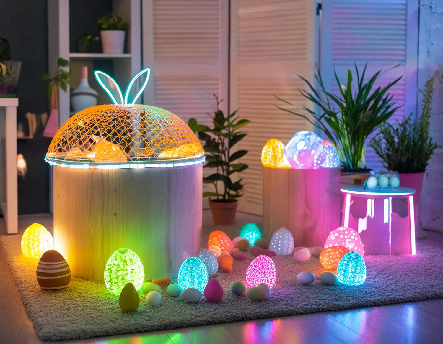 How to Blend Traditional and Neon Decor for the Perfect Christmas Tree