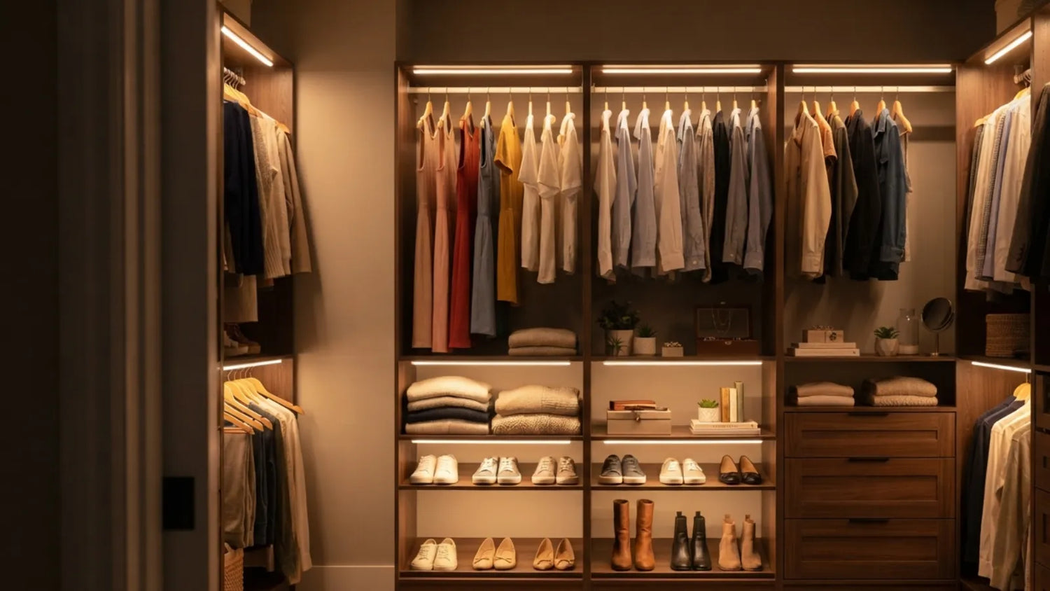 modern closet lighting ideas