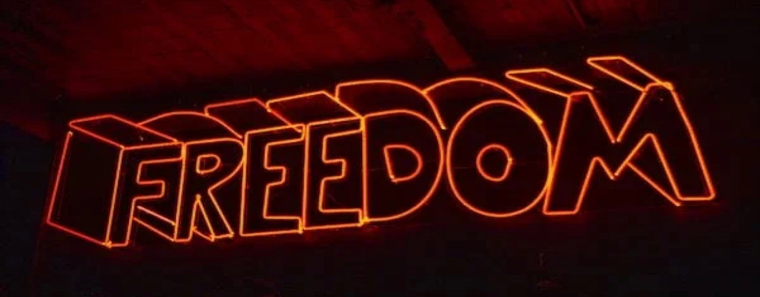 Jack’s Rock Themed Bar: A Simple Neon Sign That Embodies the Spirit of Freedom