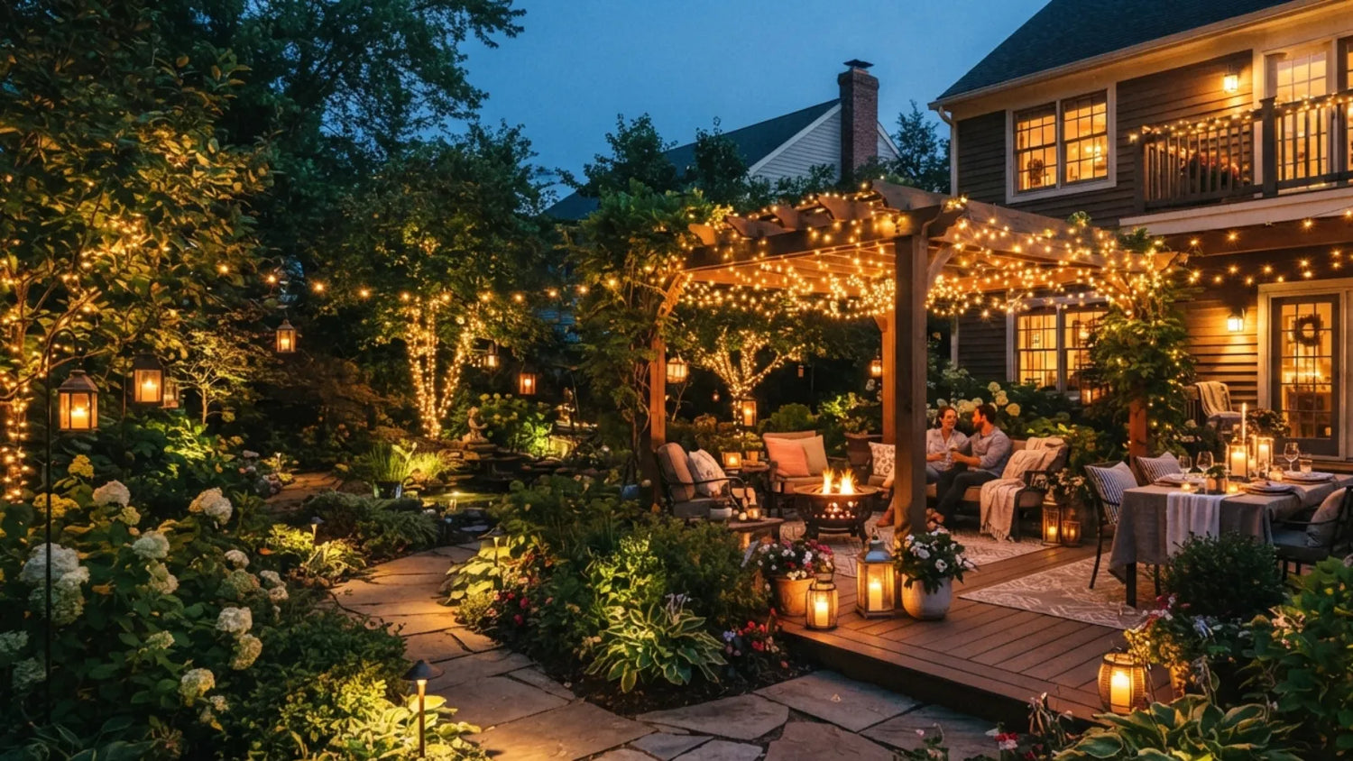 garden lighting ideas