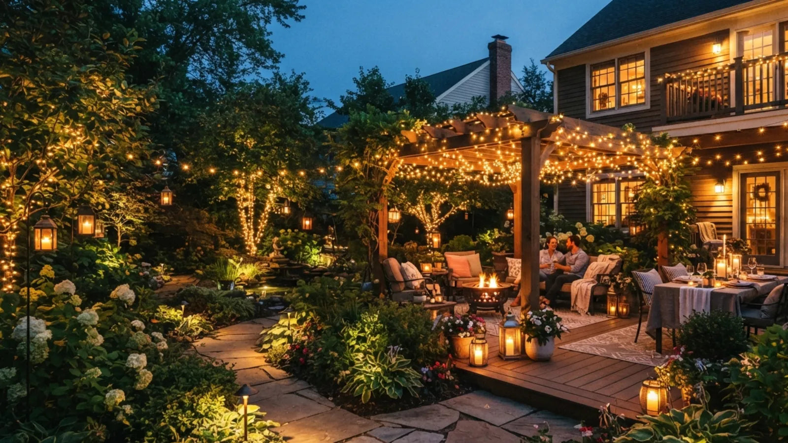 garden lighting ideas