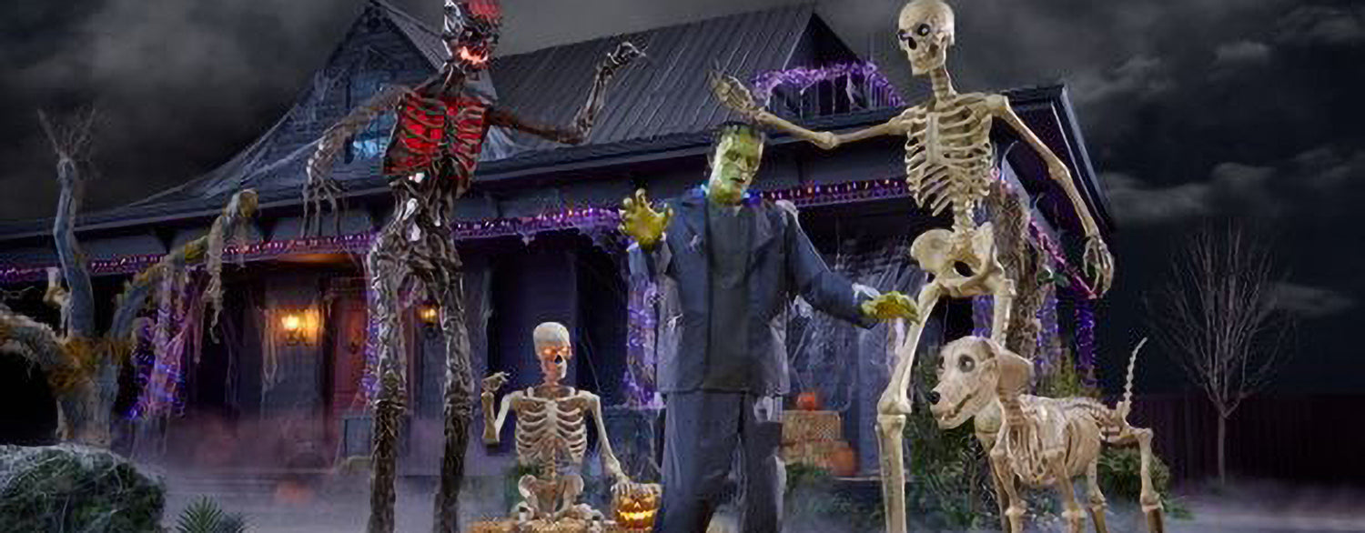 Creative Ways to Use POP Art Neon Signs in Your Halloween Yard Display