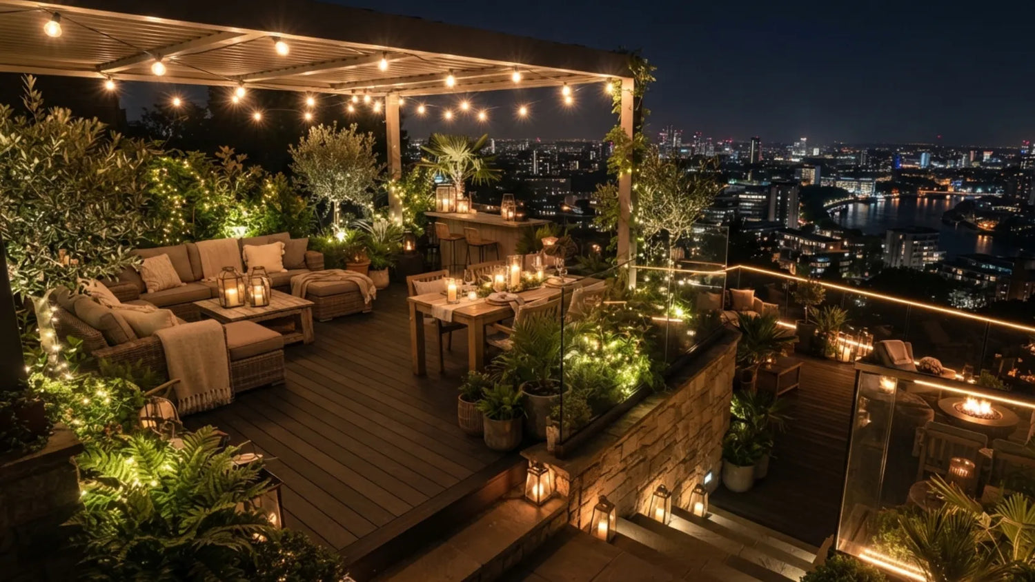 Modern Deck Lighting Ideas