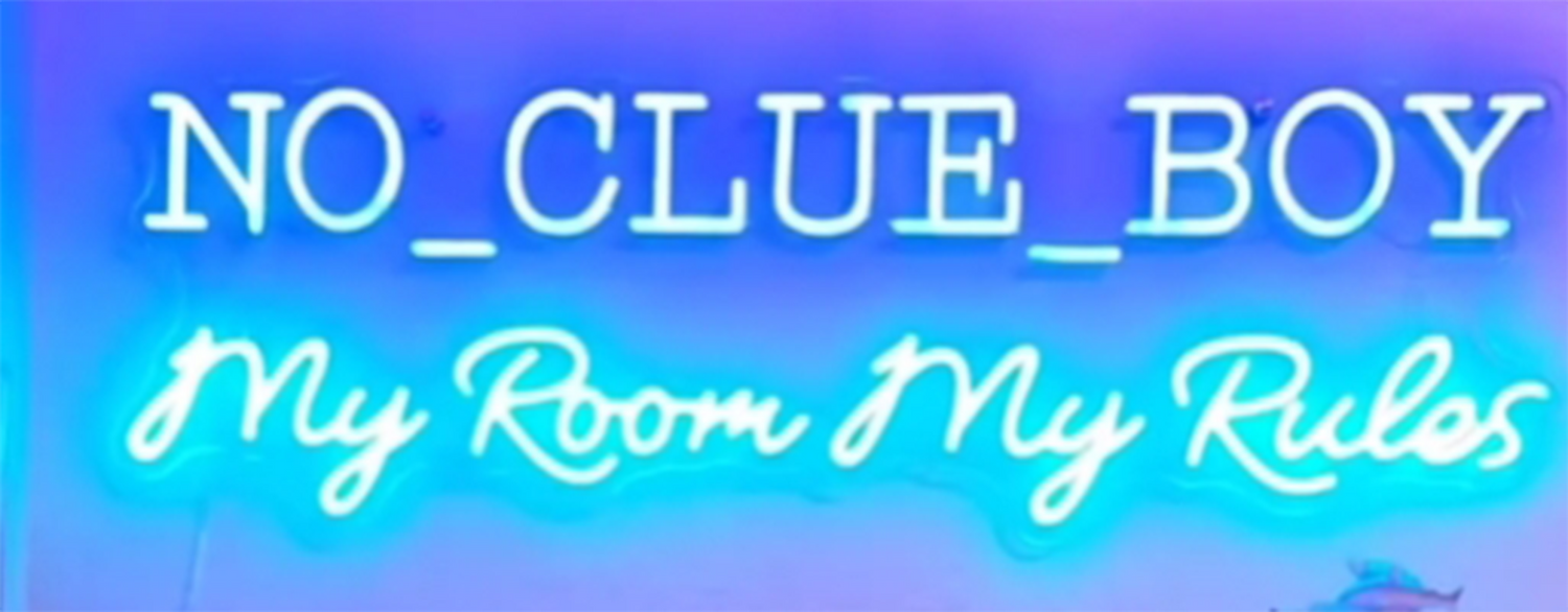 No_Clue_Boy’s Neon Masterpiece: A 12-Year-Old’s Creative Journey