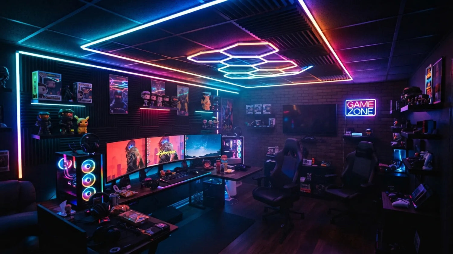RGB LED strip lights