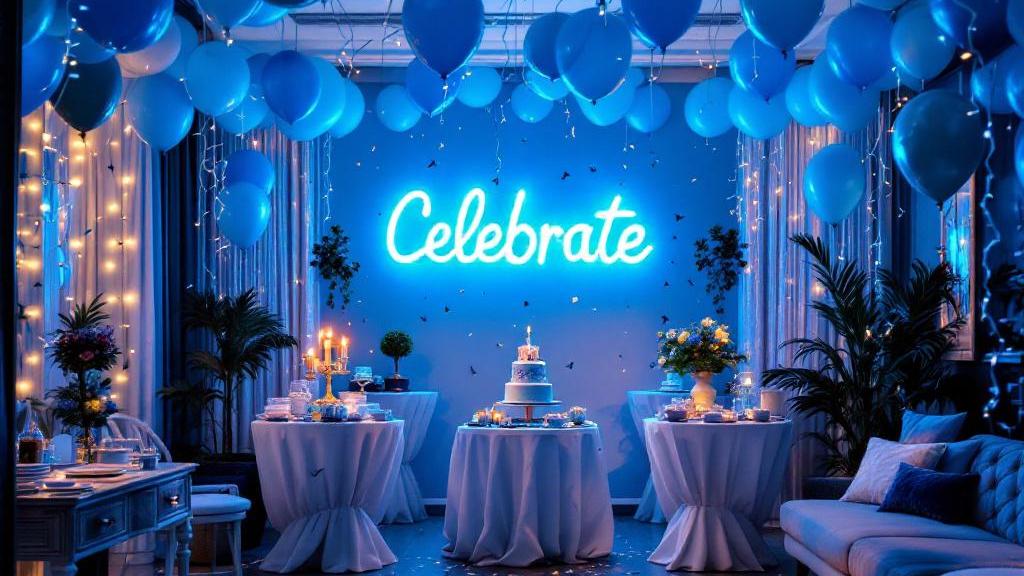 10 Must-have Items of Blue Party Decorations