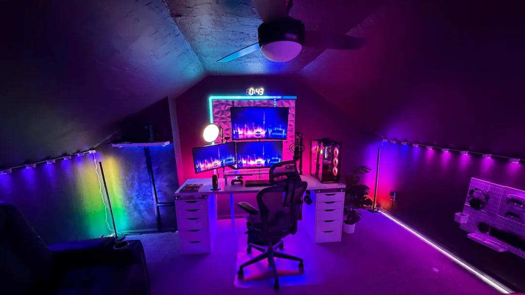 Bedroom Decor Ideas with LED Strip Lights