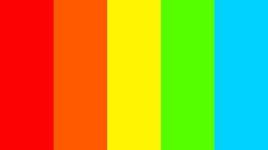 what are neon colors