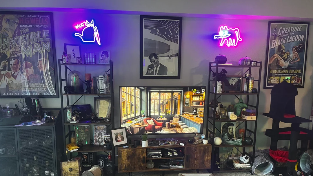 neon signs for vintage home decor