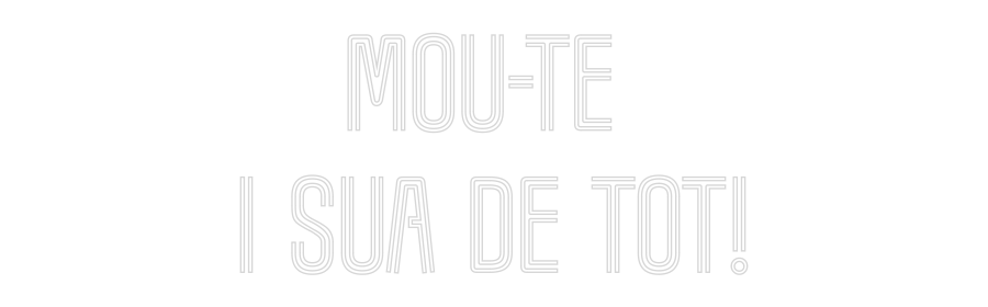 CUSTOM DESIGNED: Mou-te
i su...