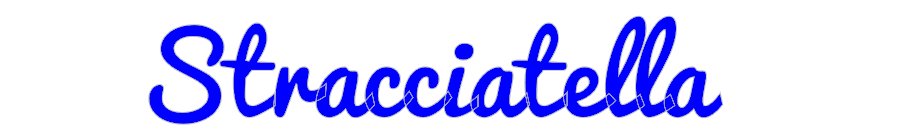 CUSTOM DESIGNED: Stracciatella