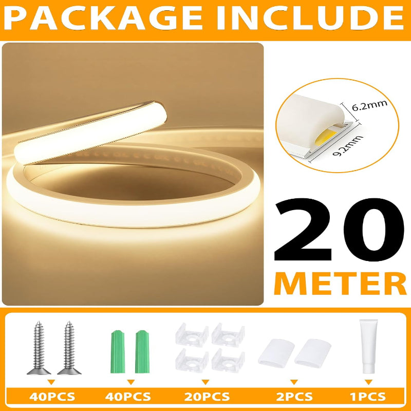 120V COB LED Strip Lights Plug-in