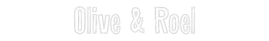 CUSTOM DESIGNED: Olive & Roel