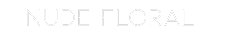 CUSTOM DESIGNED: Nude floral