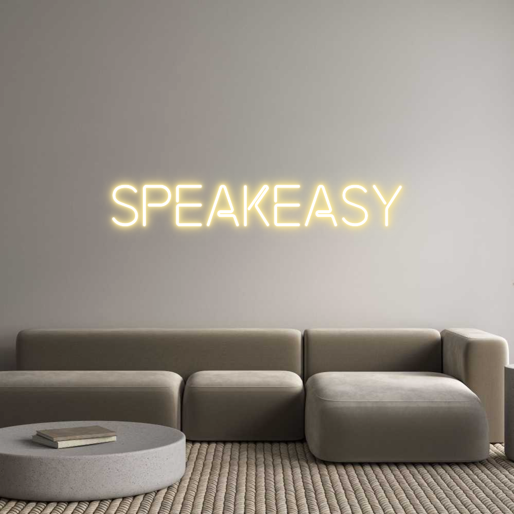 CUSTOM DESIGNED: speakeasy