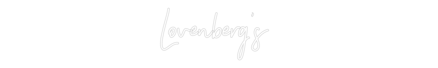 CUSTOM DESIGNED: Lovenberg’s