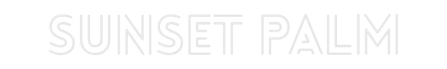 CUSTOM DESIGNED: Sunset Palm