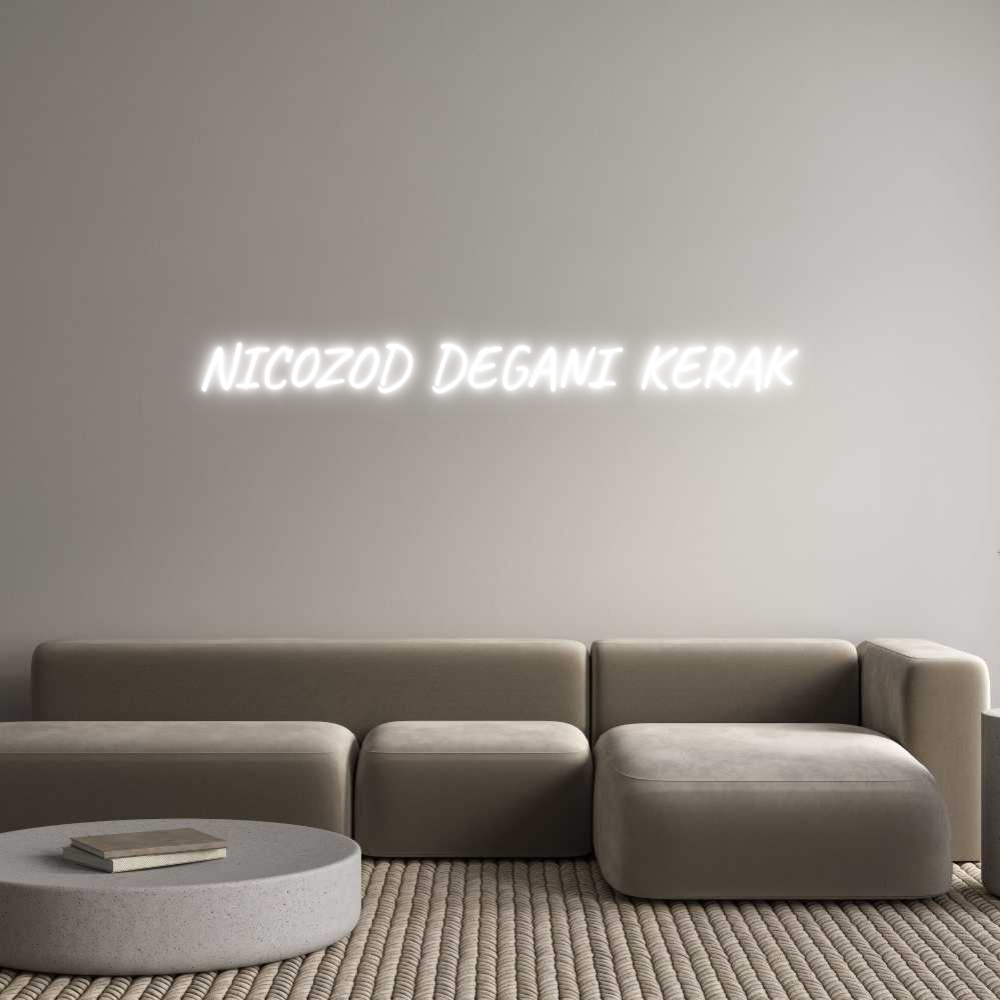 CUSTOM DESIGNED: NICOZOD DEGAN...