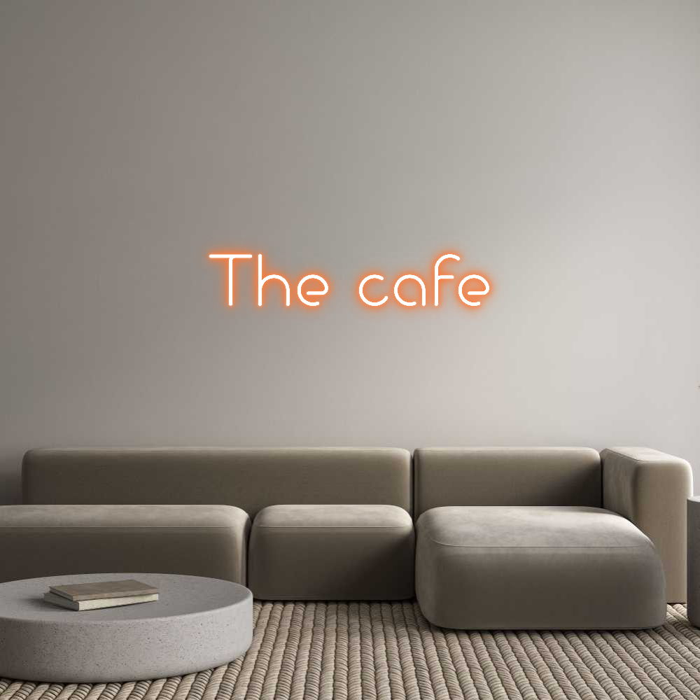CUSTOM DESIGNED: The cafe
