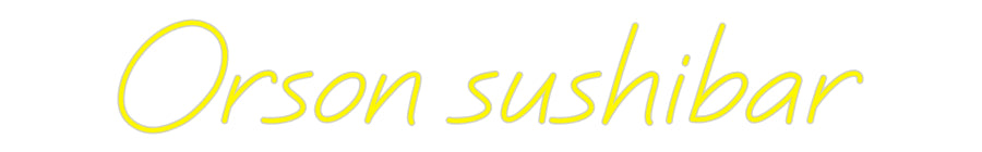 CUSTOM DESIGNED: Orson sushibar