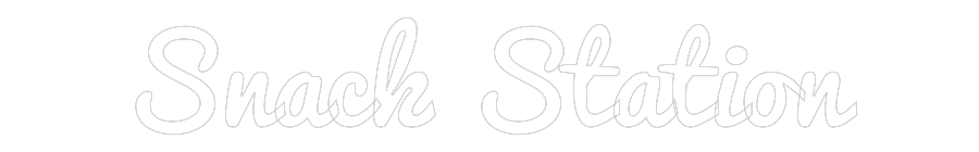 CUSTOM DESIGNED: Snack Station