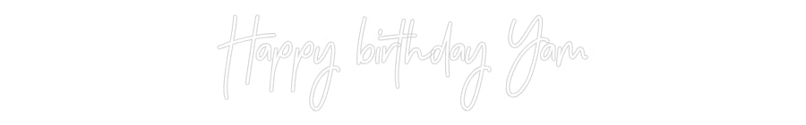 CUSTOM DESIGNED: Happy birthda...