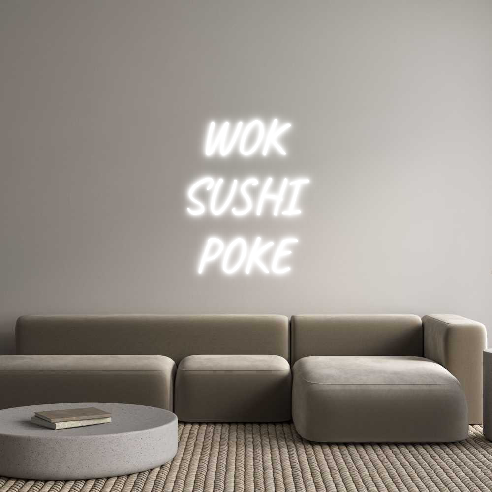 CUSTOM DESIGNED: WOK
SUSHI
P...