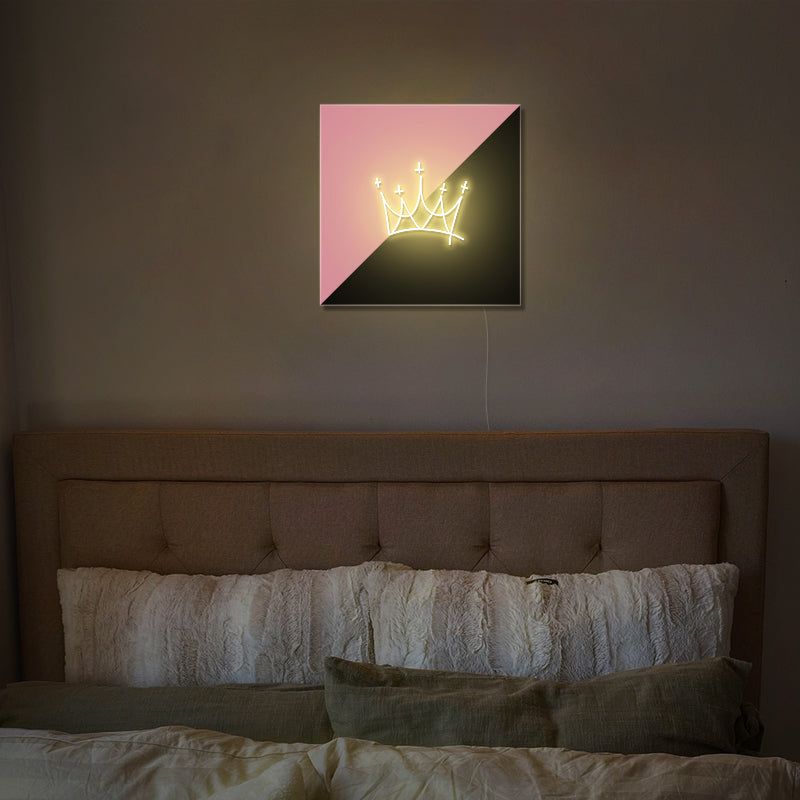 BLACKPINK The Album Crown Neon Sign