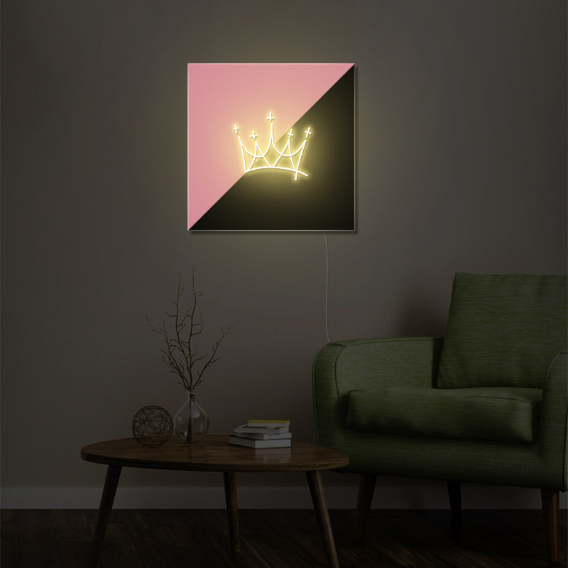 BLACKPINK The Album Crown Neon Sign