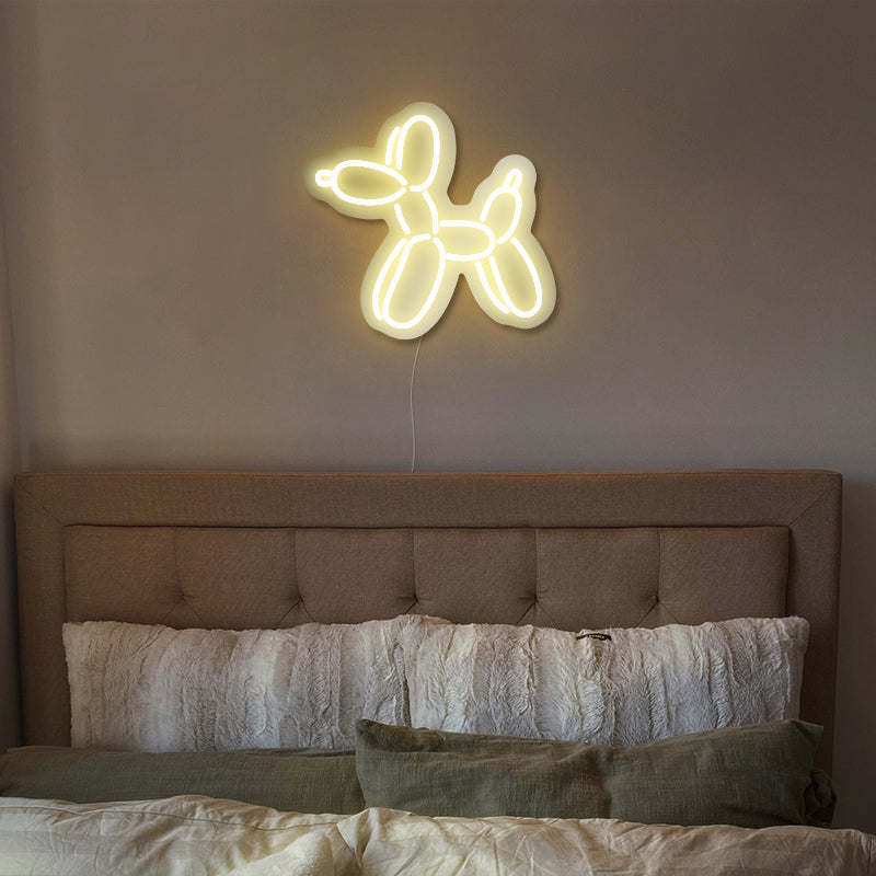 Balloon Dog Neon Sign For Dorm Room