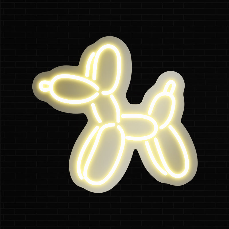 Balloon Dog Neon Sign For Dorm Room