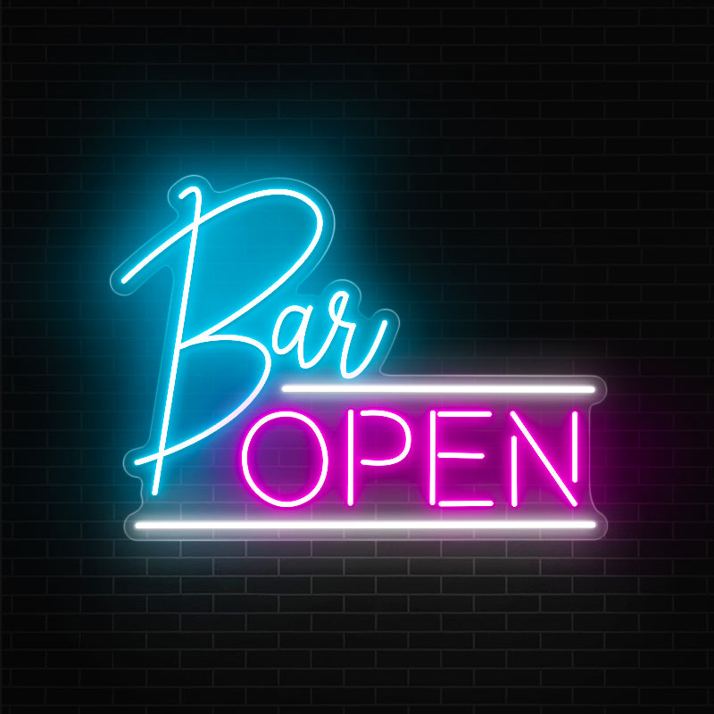 Bar Open Neon Sign