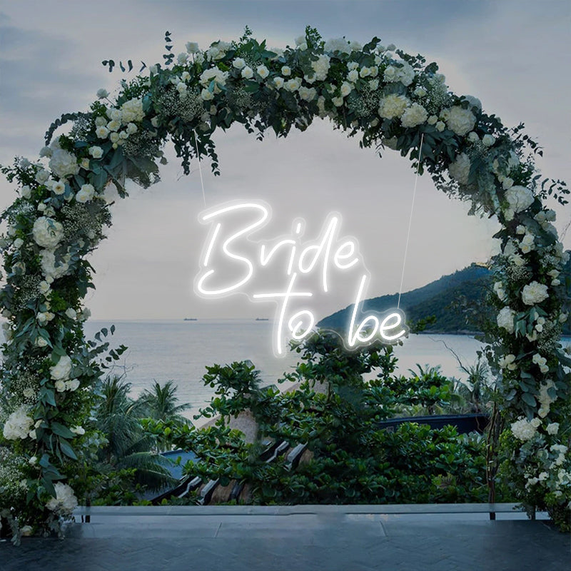Bride To Be wedding neon sign