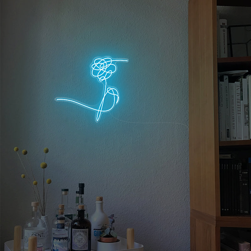 BTS Love Yourself Neon Sign For Room