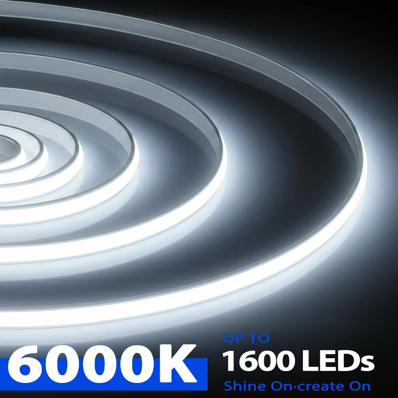 White 24V COB LED Strip Light Set