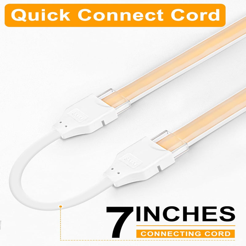 Warm White 24V COB LED Strip Light Set