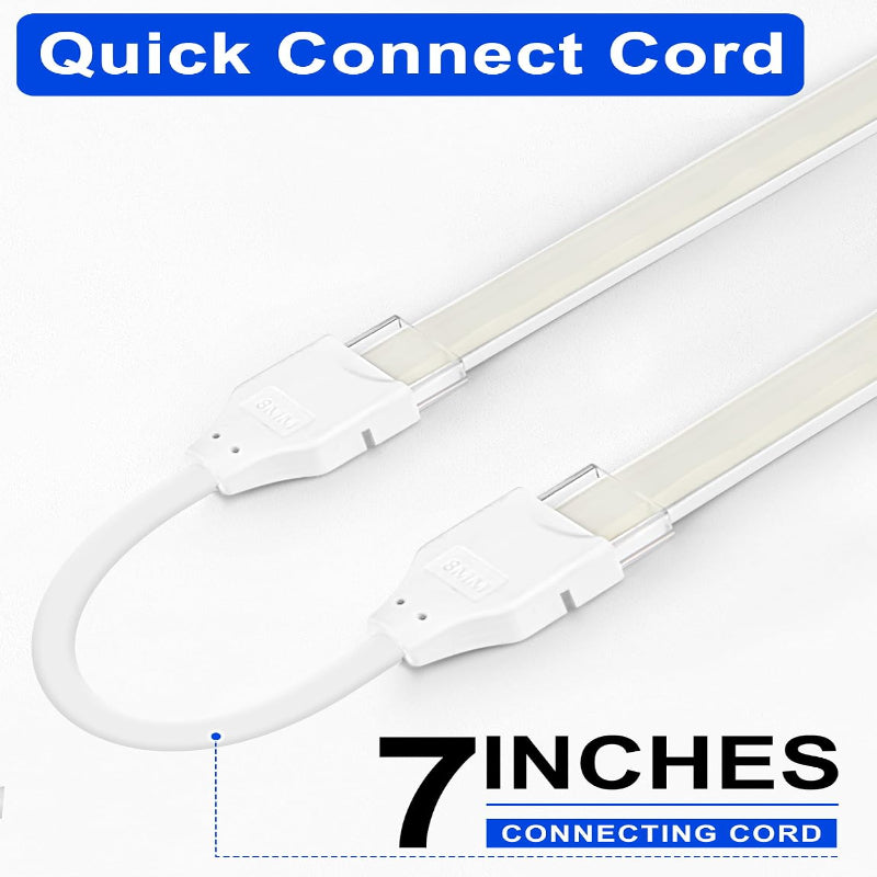 White 24V COB LED Strip Light Set