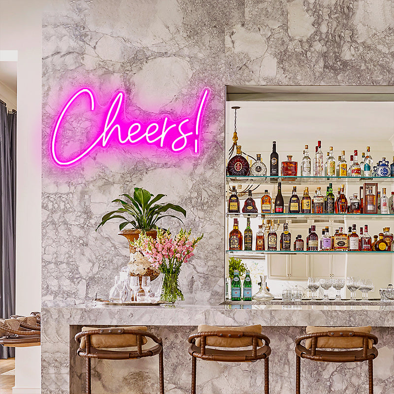 Cheers Neon Sign For Home Bar