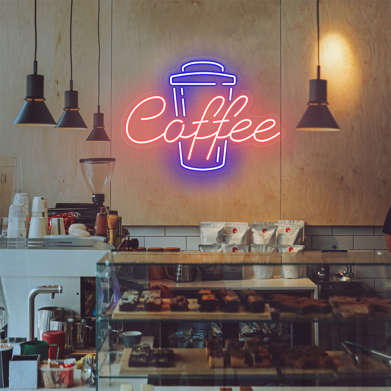 Coffee Neon Signs For Cafe Bar