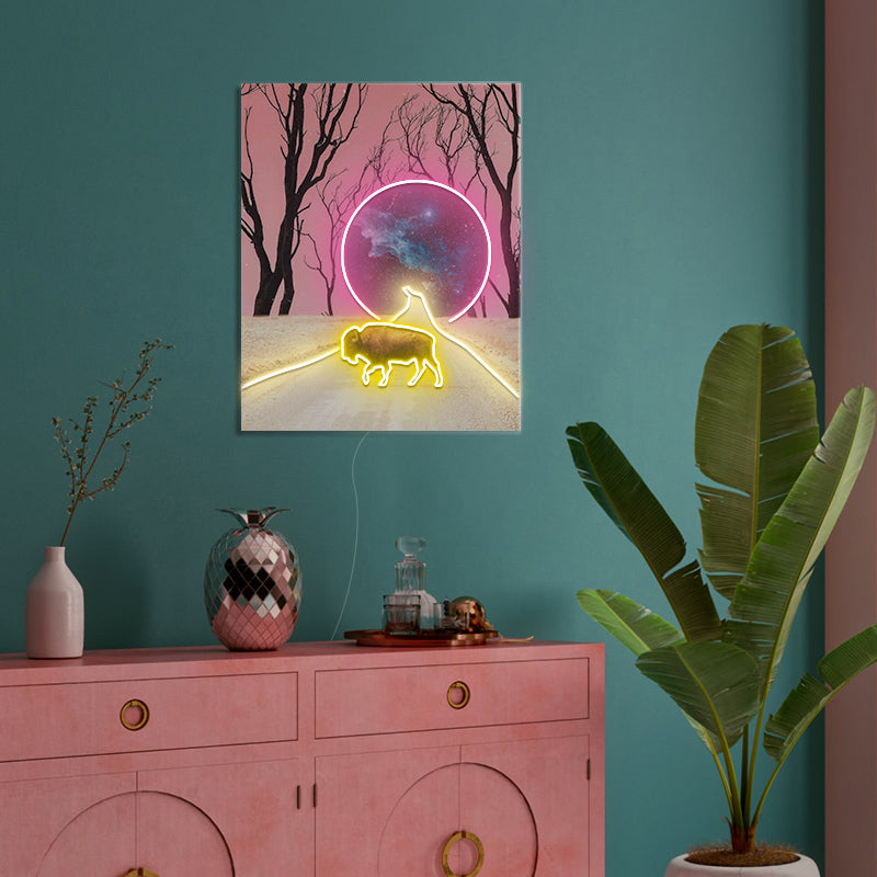 Country Art Neon Sign for sale