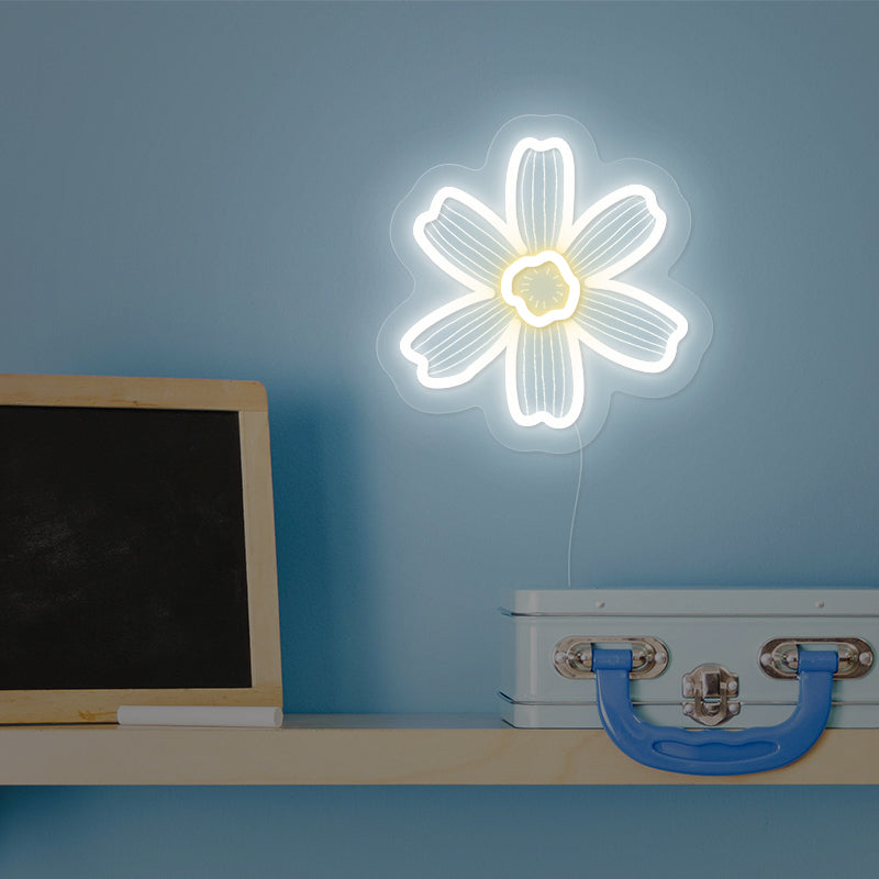 Flower Daisy Neon Sign For Spring