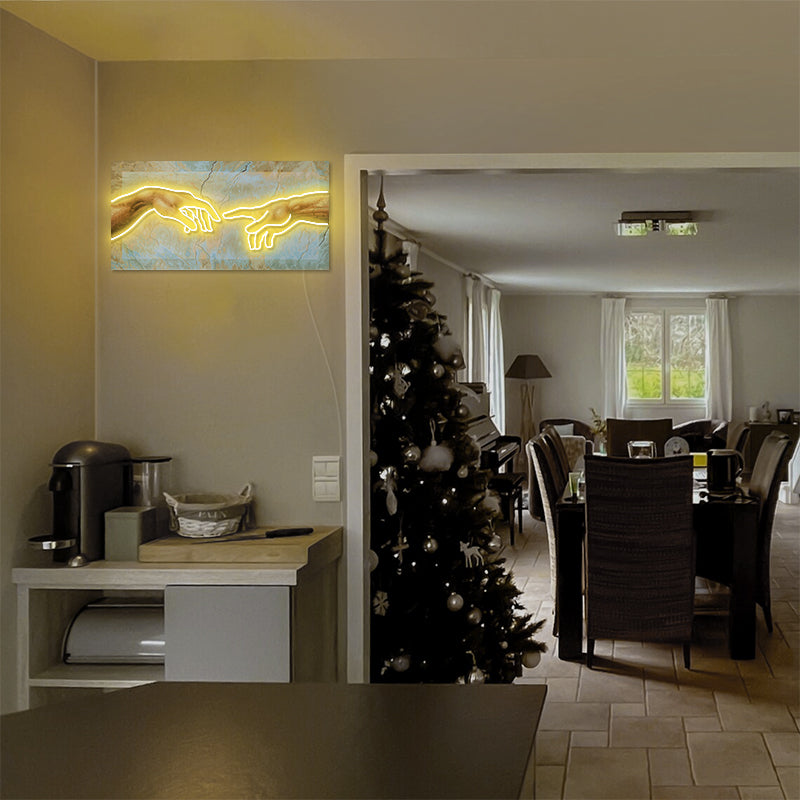 2000 Baby neonový nápis