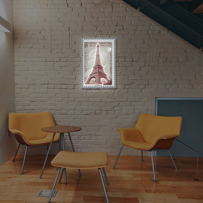 Eiffel Tower Wall Art Neon Sign