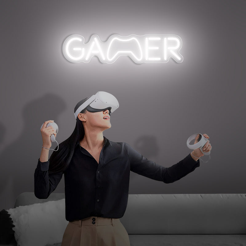 Gamer Neon Sign For Room