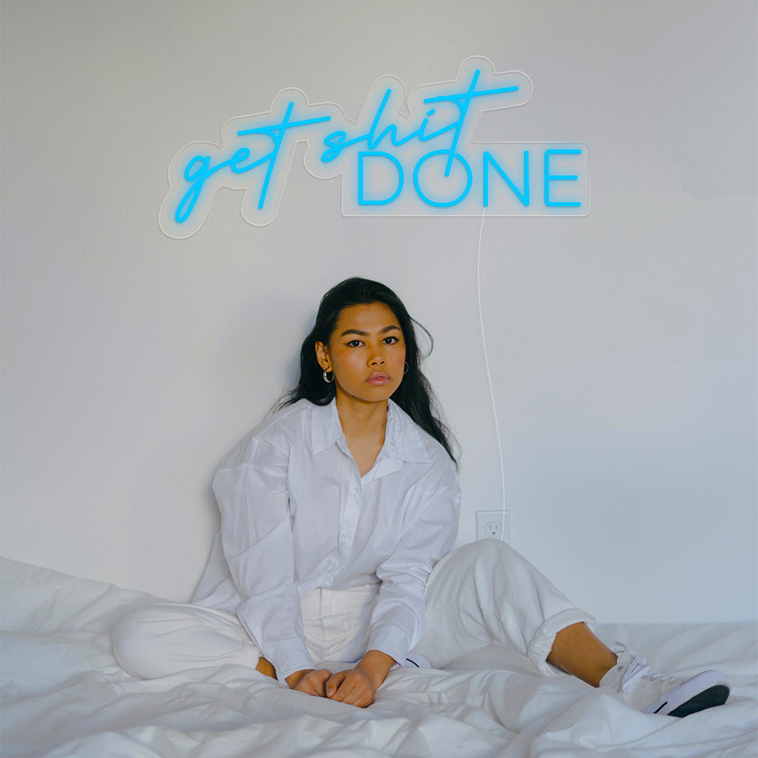 Get Shit Done Neon Sign