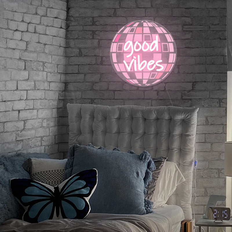 Good Vibes Only Neon Sign
