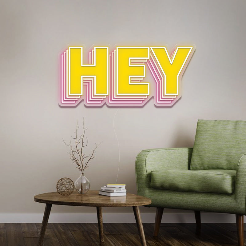 HEY Neon Sign For Room Decor