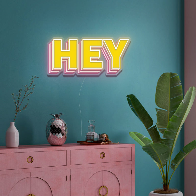 HEY Neon Sign For Room Decor