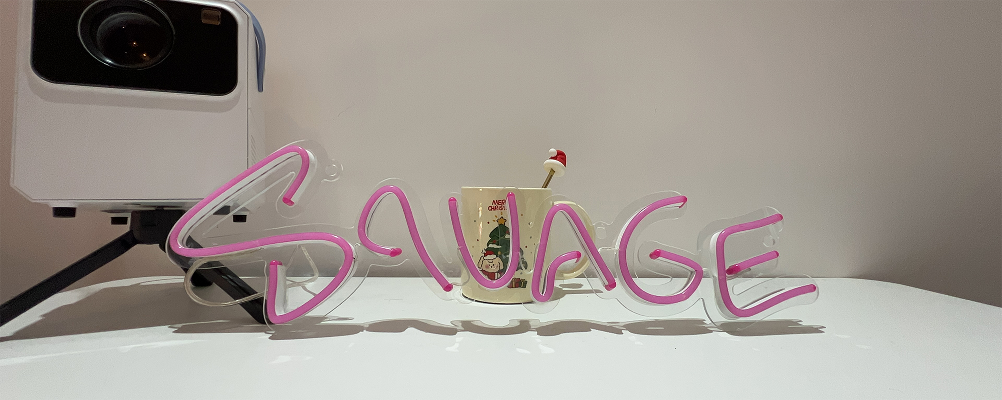 Lamomo Neon Hustle Sign Dayglow