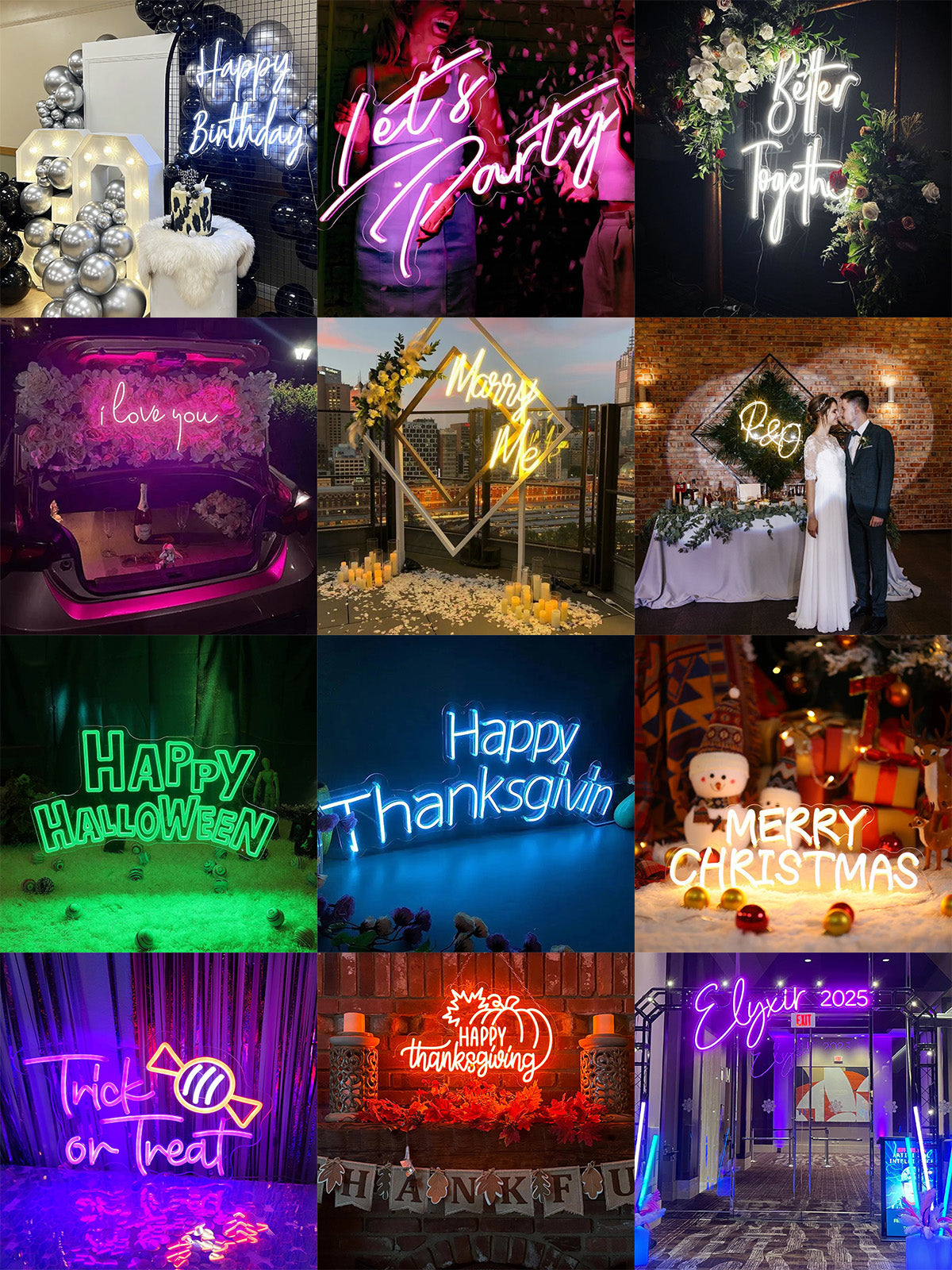 Lamomo Personalized Letter Neon Sign For Events